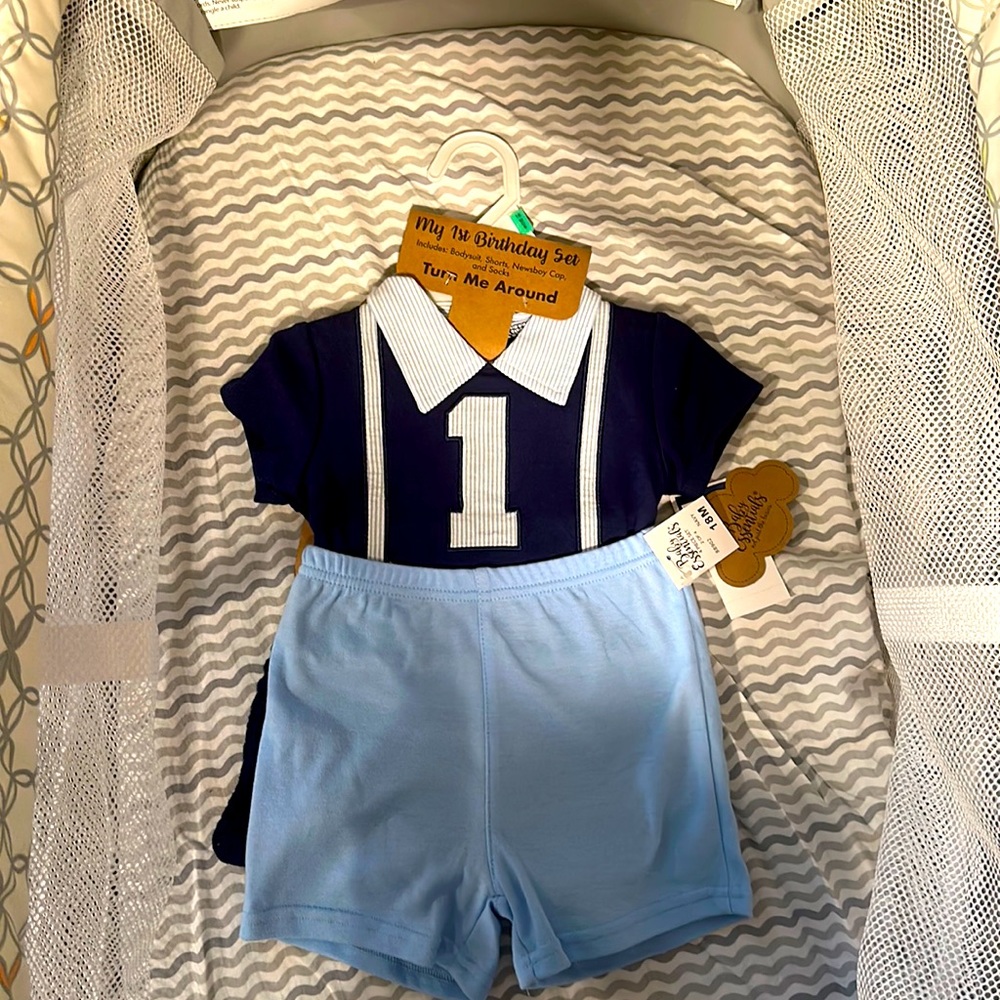 My First Birthday outfit